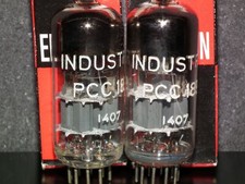 Matched Pair PCC189 Industrial 7ES8 NOS NIB Variable Mu Compressor RARE Tall Btl