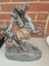 Marley horse vintage spelter - marley,