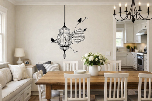 Bird cage nature - nature, vinyl