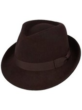 Mens Trilby Hat 1950s Retro