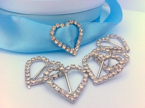 Silver tone rhinestone - silver,