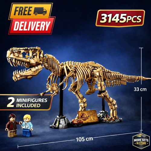 Moc rex fossil skeleton - rex,