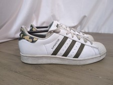 Adidas Superstar White Olive
