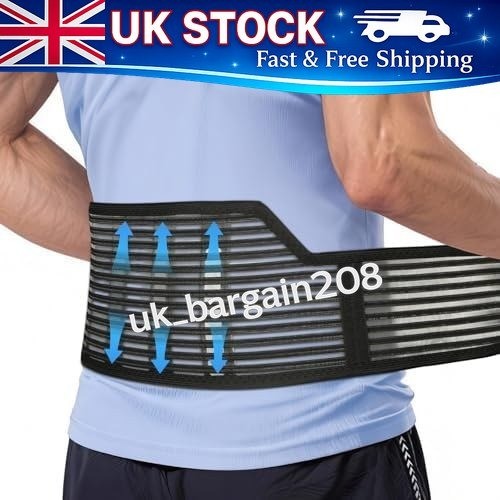 Back support belt adjustable - back, belt,