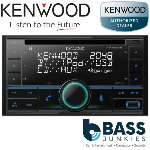 Kenwood dpx 5200bt double din - kenwood,