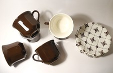 1970s Tea Set 6 pcs Cups &