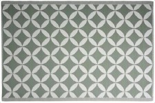 Green & White Circles Outdoor