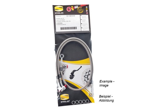 Steel braided hose - hose, yamaha