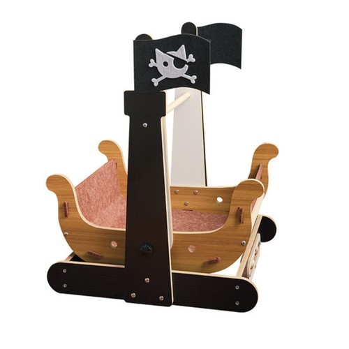 Pirate ship feline bed easy - feline,