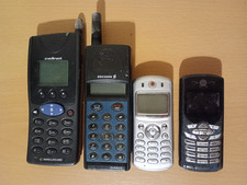 4x Vintage Mobile Phones Cellnet Ericsson etc Untested Spares/Repairs