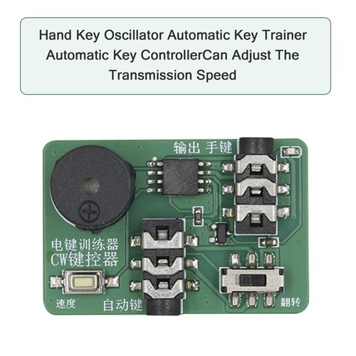 Morse code trainer hand - trainer, key