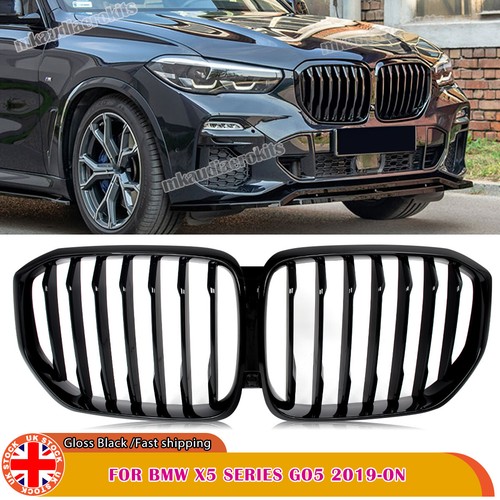 Gloss black kidney grill - gloss,