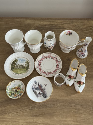 Bundle vintage bone - bone, china