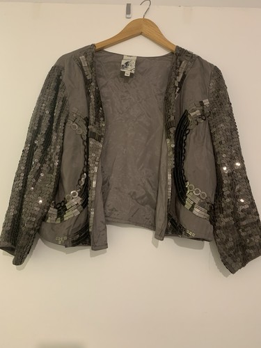 Next sequin cropped bolero - cropped,