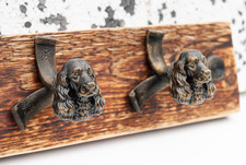 Cocker Spaniel Decorative Wall Mount – Lead Rack