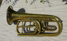 Old Bass Trumpet Ed Kruspe Leipzig approx. 49/19.5 cm