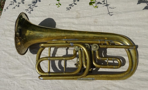 Old bass trumpet kruspe - bass,