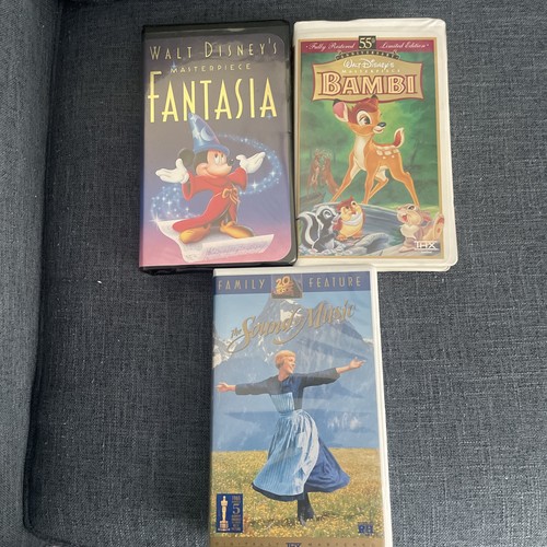 Disney vhs tape - lot,
