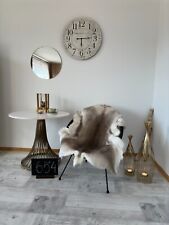 Exclusive Reindeer Hide Skin 131x100 cm Scandinavian Rug Prime Quality Real #654
