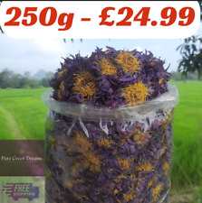 Dried BLUE LOTUS Nymphaea Caerulea Organic Herbal Hand Picked Flowers_TEA/SMOKE`
