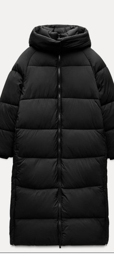 Zara puffer coat new - zara, long