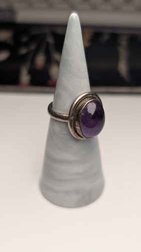 Vintage sterling silver - vintage, oval