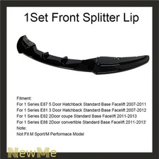 CUSTOMIZED FIT BMW 1 SERIES E81 E82 E87 E88 LCI STANDARD FRONT SPLITTER LIP