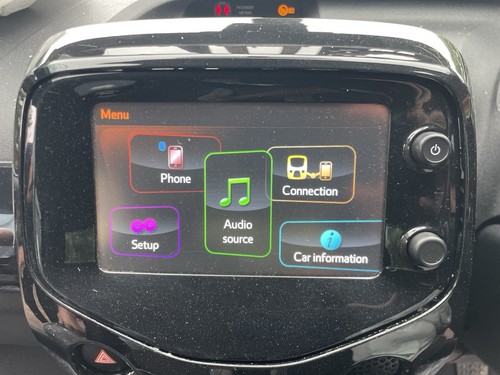 2017 toyota aygo - factory, touch