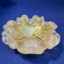 Vintage Murano Venetia Yellow