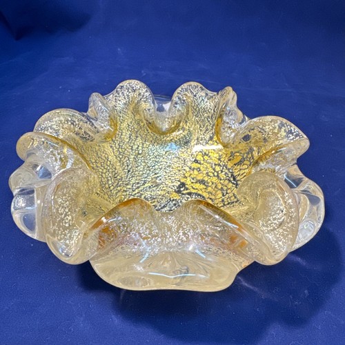 Vintage murano venetia yellow - vintage,
