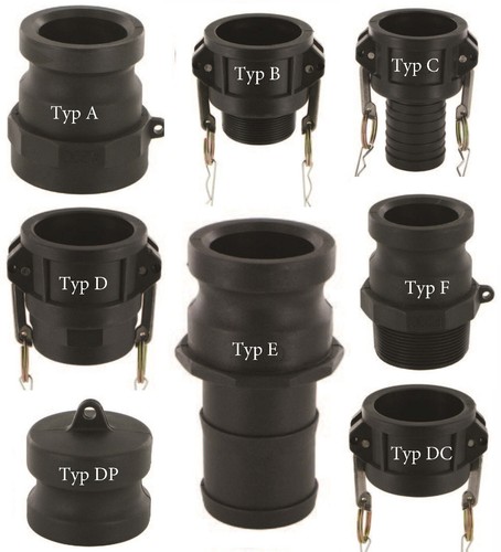 Camlock layflat hose - layflat, fitting