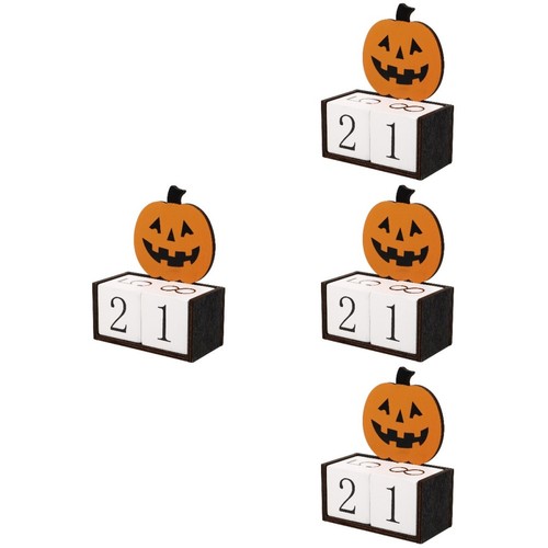 Wooden desk calendar - wooden,