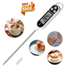 Food Thermometer Digital Temperature Probe Meat Cooking Jam Sugar BBQ Turkey