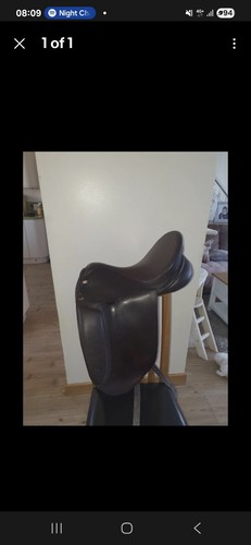 Brown full leather dressage - brown,