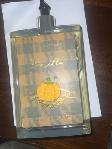 Vanilla pumpkin hand soap - vanilla,