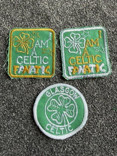 Vintage glasgow celtic patches - celtic,