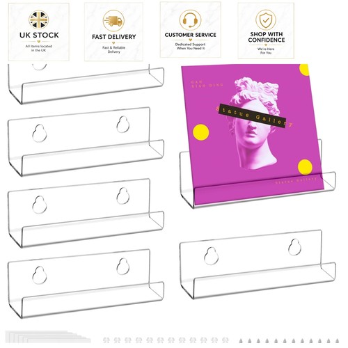 Acrylic vinyl record - acrylic, display