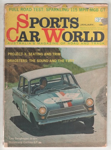 Sports car world 1965 jan - car, mgb