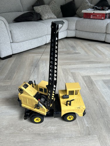 Vintage tonka crane truck - vintage,