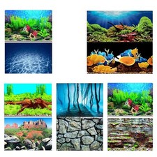 Aquarium Fish Tank Background Backdrop Poster - 2 to 6 FT Length 80cm High