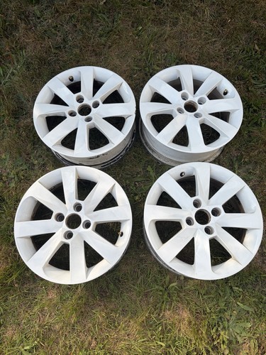 Four white skoda - skoda, alloy