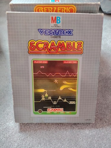 Scramble vectrex game boxed - vectrex,