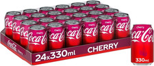 Coca Cola Classic Can Cherry