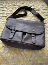 Debenhams Brown Faux Leather