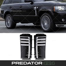 GLOSS BLACK & CHROME WING SIDE