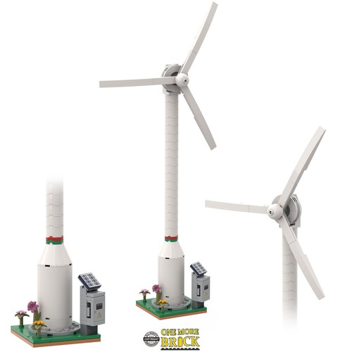 Wind turbine custom model - turbine,