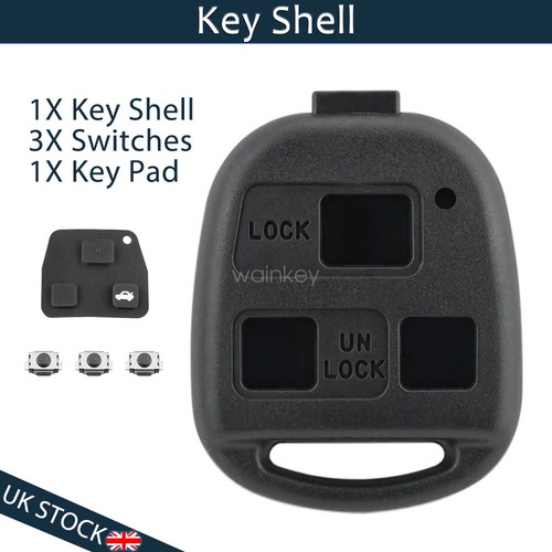 Remote key fob case shell - key,