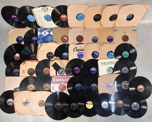 50x rpm gramophone records - 50x, 78