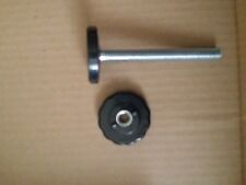 Lindam easy fit white Stair Gate fixtures 2x fixing screw adjusters ring bolts,