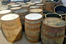 SOLID OAK WHISKEY BARREL 40 GALLON Wooden Keg/Water Barrels/Pub Table.